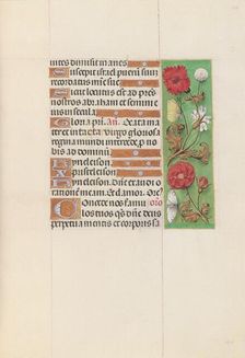 Hours of Queen Isabella the Catholic, Queen of Spain: Fol. 152r, c. 1500. Creator: Master of the First Prayerbook of Maximillian (Flemish, c. 1444-1519); Associates, and