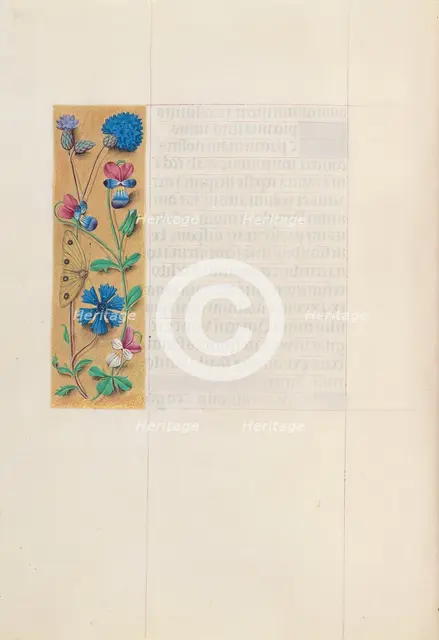 Hours of Queen Isabella the Catholic, Queen of Spain: Fol. 153v, c. 1500. Creator: Master of the First Prayerbook of Maximillian (Flemish, c. 1444-1519); Associates, and.