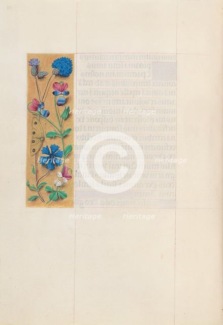 Hours of Queen Isabella the Catholic, Queen of Spain: Fol. 153v, c. 1500. Creator: Master of the First Prayerbook of Maximillian (Flemish, c. 1444-1519); Associates, and.