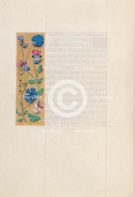 Hours of Queen Isabella the Catholic, Queen of Spain: Fol. 153v, c. 1500. Creator: Master of the First Prayerbook of Maximillian (Flemish, c. 1444-1519); Associates, and.