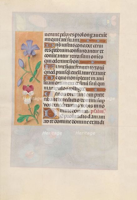 Hours of Queen Isabella the Catholic, Queen of Spain: Fol. 155v, c. 1500. Creator: Master of the First Prayerbook of Maximillian (Flemish, c. 1444-1519); Associates, and.