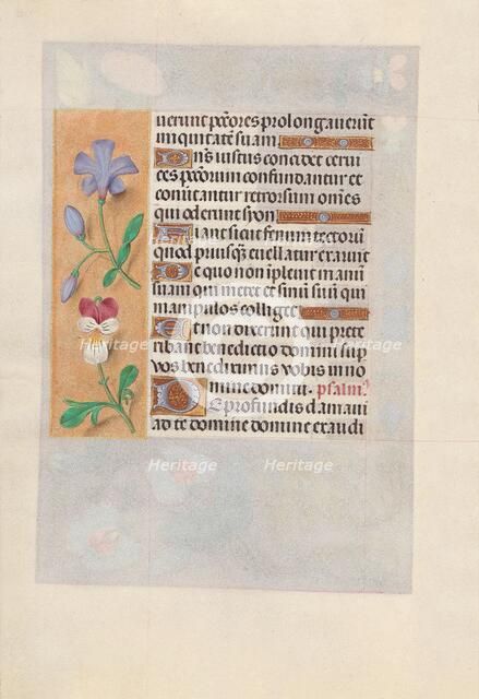 Hours of Queen Isabella the Catholic, Queen of Spain: Fol. 155v, c. 1500. Creator: Master of the First Prayerbook of Maximillian (Flemish, c. 1444-1519); Associates, and.