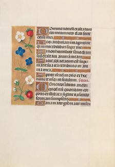 Hours of Queen Isabella the Catholic, Queen of Spain: Fol. 156v, c. 1500. Creator: Master of the First Prayerbook of Maximillian (Flemish, c. 1444-1519); Associates, and