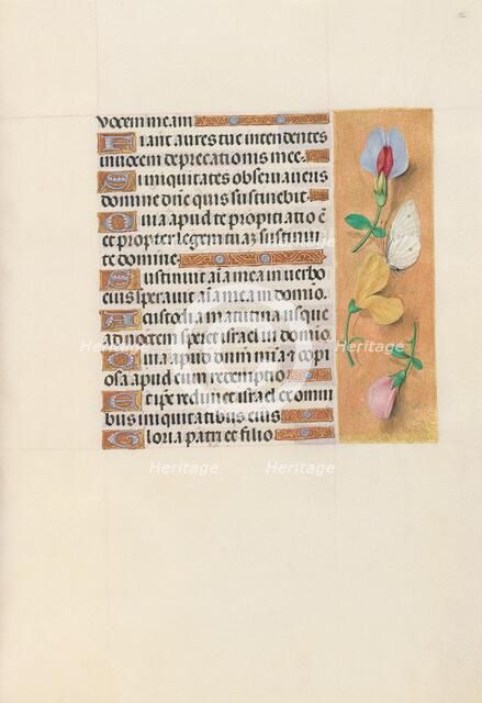Hours of Queen Isabella the Catholic, Queen of Spain: Fol. 156r, c. 1500. Creator: Master of the First Prayerbook of Maximillian (Flemish, c. 1444-1519); Associates, and.