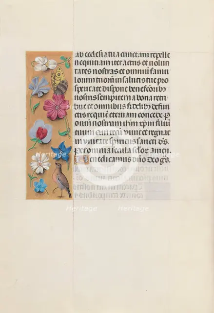 Hours of Queen Isabella the Catholic, Queen of Spain: Fol. 158v, c. 1500. Creator: Master of the First Prayerbook of Maximillian (Flemish, c. 1444-1519); Associates, and.