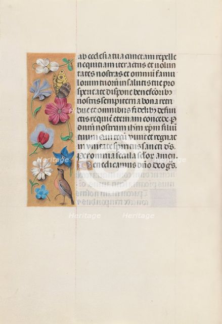 Hours of Queen Isabella the Catholic, Queen of Spain: Fol. 158v, c. 1500. Creator: Master of the First Prayerbook of Maximillian (Flemish, c. 1444-1519); Associates, and.