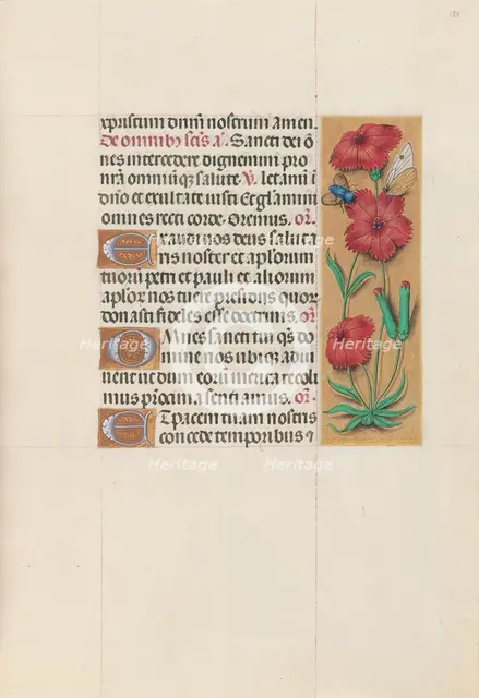 Hours of Queen Isabella the Catholic, Queen of Spain: Fol. 158r, c. 1500. Creator: Master of the First Prayerbook of Maximillian (Flemish, c. 1444-1519); Associates, and.