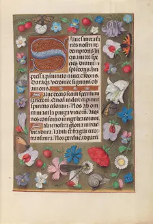 Hours of Queen Isabella the Catholic, Queen of Spain: Fol. 15r, c. 1500. Creator: Master of the First Prayerbook of Maximillian (Flemish, c. 1444-1519); Associates, and