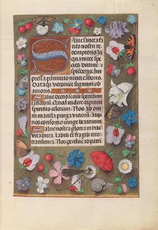 Hours of Queen Isabella the Catholic, Queen of Spain: Fol. 15r, c. 1500. Creator: Master of the First Prayerbook of Maximillian (Flemish, c. 1444-1519); Associates, and