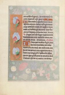 Hours of Queen Isabella the Catholic, Queen of Spain: Fol. 15v, c. 1500. Creator: Master of the First Prayerbook of Maximillian (Flemish, c. 1444-1519); Associates, and