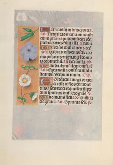 Hours of Queen Isabella the Catholic, Queen of Spain: Fol. 160v, c. 1500. Creator: Master of the First Prayerbook of Maximillian (Flemish, c. 1444-1519); Associates, and