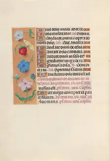 Hours of Queen Isabella the Catholic, Queen of Spain: Fol. 164v, c. 1500. Creator: Master of the First Prayerbook of Maximillian (Flemish, c. 1444-1519); Associates, and