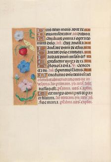 Hours of Queen Isabella the Catholic, Queen of Spain: Fol. 164v, c. 1500. Creator: Master of the First Prayerbook of Maximillian (Flemish, c. 1444-1519); Associates, and