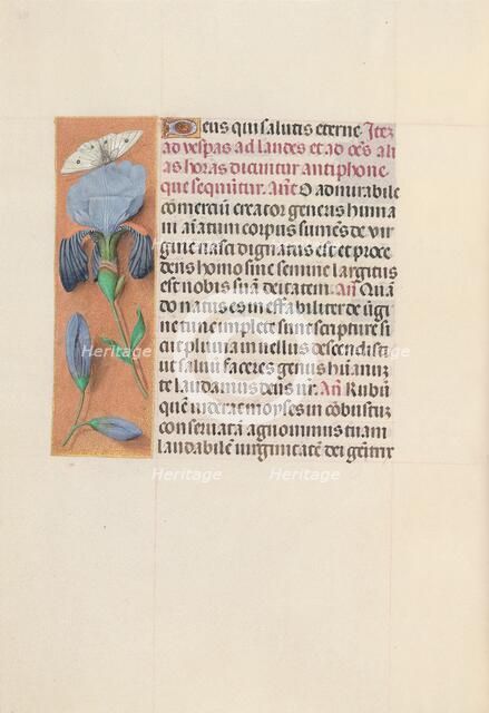 Hours of Queen Isabella the Catholic, Queen of Spain: Fol. 165v, c. 1500. Creator: Master of the First Prayerbook of Maximillian (Flemish, c. 1444-1519); Associates, and.