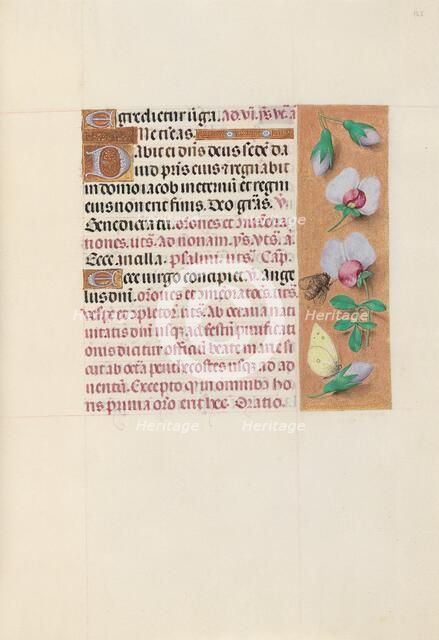 Hours of Queen Isabella the Catholic, Queen of Spain: Fol. 165r, c. 1500. Creator: Master of the First Prayerbook of Maximillian (Flemish, c. 1444-1519); Associates, and.