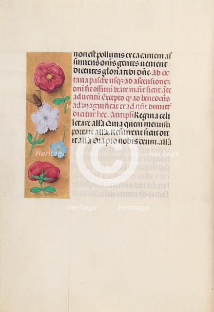 Hours of Queen Isabella the Catholic, Queen of Spain: Fol. 166v, c. 1500. Creator: Master of the First Prayerbook of Maximillian (Flemish, c. 1444-1519); Associates, and.