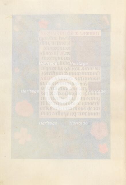 Hours of Queen Isabella the Catholic, Queen of Spain: Fol. 168v, c. 1500. Creator: Master of the First Prayerbook of Maximillian (Flemish, c. 1444-1519); Associates, and.