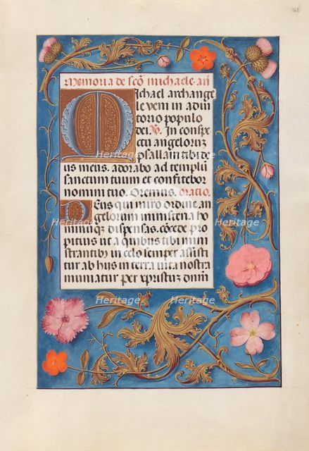 Hours of Queen Isabella the Catholic, Queen of Spain: Fol. 168r, c. 1500. Creator: Master of the First Prayerbook of Maximillian (Flemish, c. 1444-1519); Associates, and.