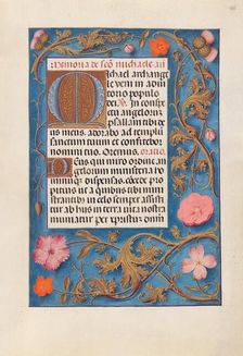 Hours of Queen Isabella the Catholic, Queen of Spain: Fol. 168r, c. 1500. Creator: Master of the First Prayerbook of Maximillian (Flemish, c. 1444-1519); Associates, and