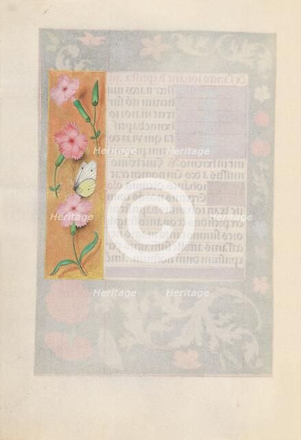 Hours of Queen Isabella the Catholic, Queen of Spain: Fol. 170v, c. 1500. Creator: Master of the First Prayerbook of Maximillian (Flemish, c. 1444-1519); Associates, and.