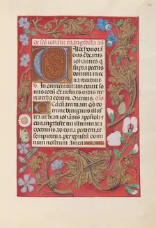 Hours of Queen Isabella the Catholic, Queen of Spain: Fol. 172r, c. 1500. Creator: Master of the First Prayerbook of Maximillian (Flemish, c. 1444-1519); Associates, and