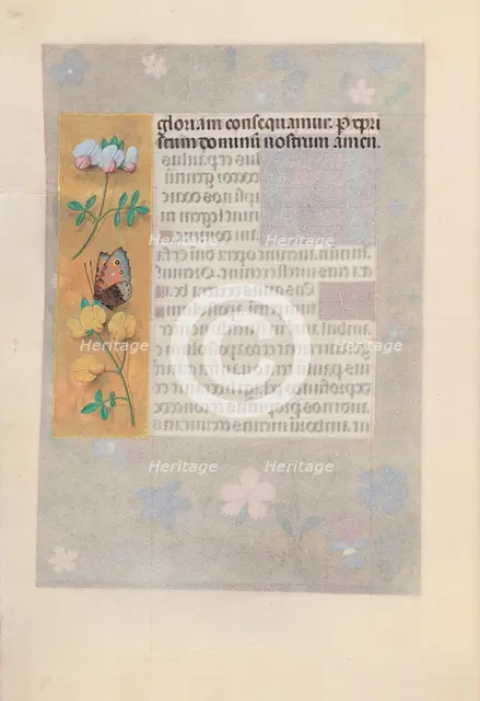Hours of Queen Isabella the Catholic, Queen of Spain: Fol. 174v, c. 1500. Creator: Master of the First Prayerbook of Maximillian (Flemish, c. 1444-1519); Associates, and.