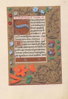 Hours of Queen Isabella the Catholic, Queen of Spain: Fol. 176r, c. 1500. Creator: Master of the First Prayerbook of Maximillian (Flemish, c. 1444-1519); Associates, and