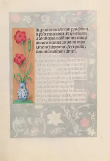 Hours of Queen Isabella the Catholic, Queen of Spain: Fol. 178v, c. 1500. Creator: Master of the First Prayerbook of Maximillian (Flemish, c. 1444-1519); Associates, and