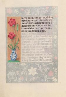 Hours of Queen Isabella the Catholic, Queen of Spain: Fol. 178v, c. 1500. Creator: Master of the First Prayerbook of Maximillian (Flemish, c. 1444-1519); Associates, and