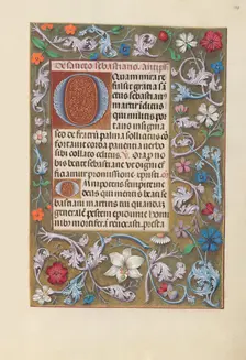 Hours of Queen Isabella the Catholic, Queen of Spain: Fol. 178r, c. 1500. Creator: Master of the First Prayerbook of Maximillian (Flemish, c. 1444-1519); Associates, and