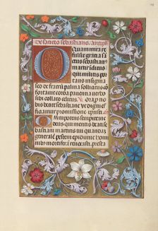 Hours of Queen Isabella the Catholic, Queen of Spain: Fol. 178r, c. 1500. Creator: Master of the First Prayerbook of Maximillian (Flemish, c. 1444-1519); Associates, and