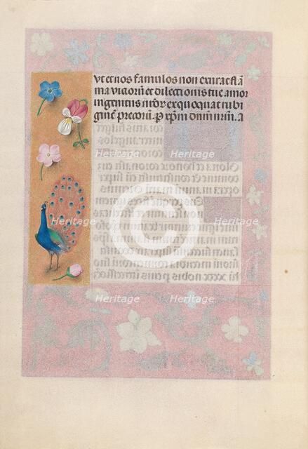 Hours of Queen Isabella the Catholic, Queen of Spain: Fol. 180v, c. 1500. Creator: Master of the First Prayerbook of Maximillian (Flemish, c. 1444-1519); Associates, and.