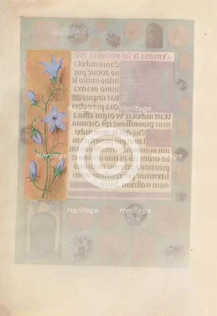 Hours of Queen Isabella the Catholic, Queen of Spain: Fol. 184v, c. 1500. Creator: Master of the First Prayerbook of Maximillian (Flemish, c. 1444-1519); Associates, and.