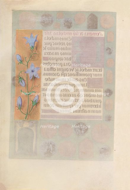Hours of Queen Isabella the Catholic, Queen of Spain: Fol. 184v, c. 1500. Creator: Master of the First Prayerbook of Maximillian (Flemish, c. 1444-1519); Associates, and.
