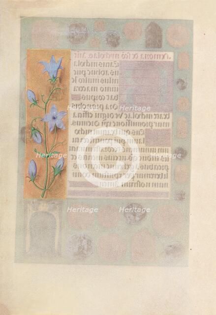 Hours of Queen Isabella the Catholic, Queen of Spain: Fol. 184v, c. 1500. Creator: Master of the First Prayerbook of Maximillian (Flemish, c. 1444-1519); Associates, and.