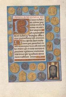 Hours of Queen Isabella the Catholic, Queen of Spain: Fol. 184r, c. 1500. Creator: Master of the First Prayerbook of Maximillian (Flemish, c. 1444-1519); Associates, and