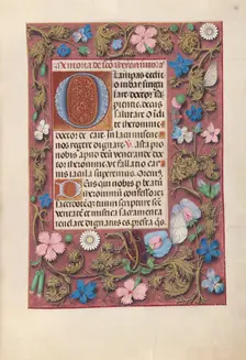Hours of Queen Isabella the Catholic, Queen of Spain: Fol. 186r, c. 1500. Creator: Master of the First Prayerbook of Maximillian (Flemish, c. 1444-1519); Associates, and