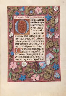 Hours of Queen Isabella the Catholic, Queen of Spain: Fol. 186r, c. 1500. Creator: Master of the First Prayerbook of Maximillian (Flemish, c. 1444-1519); Associates, and