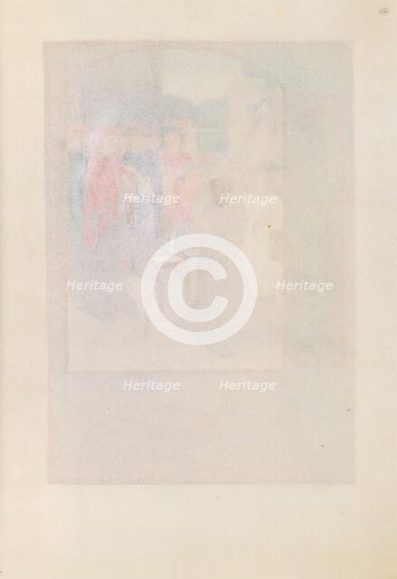 Hours of Queen Isabella the Catholic, Queen of Spain: Fol. 187r, c. 1500. Creator: Master of the First Prayerbook of Maximillian (Flemish, c. 1444-1519); Associates, and.