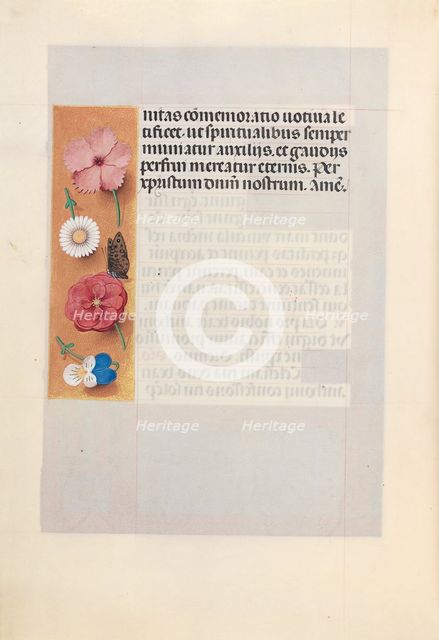 Hours of Queen Isabella the Catholic, Queen of Spain: Fol. 188v, c. 1500. Creator: Master of the First Prayerbook of Maximillian (Flemish, c. 1444-1519); Associates, and.