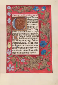 Hours of Queen Isabella the Catholic, Queen of Spain: Fol. 190r, c. 1500. Creator: Master of the First Prayerbook of Maximillian (Flemish, c. 1444-1519); Associates, and