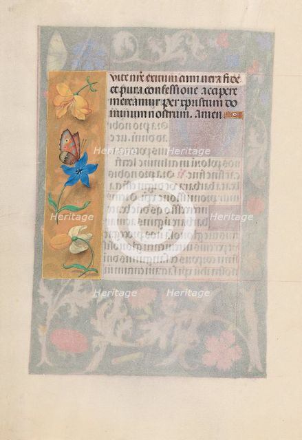 Hours of Queen Isabella the Catholic, Queen of Spain: Fol. 192v, c. 1500. Creator: Master of the First Prayerbook of Maximillian (Flemish, c. 1444-1519); Associates, and.