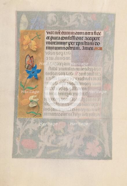 Hours of Queen Isabella the Catholic, Queen of Spain: Fol. 192v, c. 1500. Creator: Master of the First Prayerbook of Maximillian (Flemish, c. 1444-1519); Associates, and.