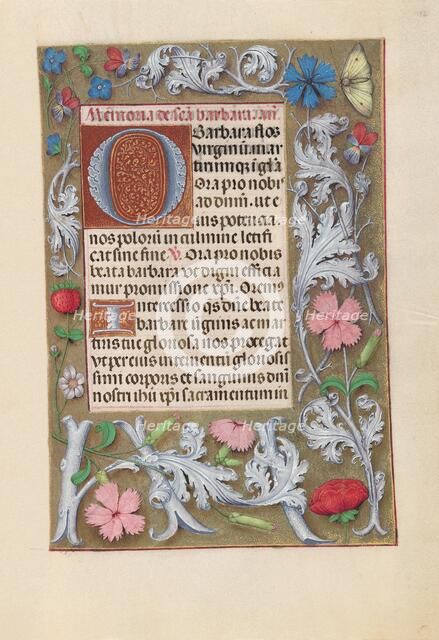 Hours of Queen Isabella the Catholic, Queen of Spain: Fol. 192r, c. 1500. Creator: Master of the First Prayerbook of Maximillian (Flemish, c. 1444-1519); Associates, and.