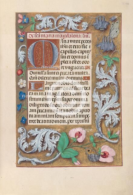 Hours of Queen Isabella the Catholic, Queen of Spain: Fol. 194r, c. 1500. Creator: Master of the First Prayerbook of Maximillian (Flemish, c. 1444-1519); Associates, and.