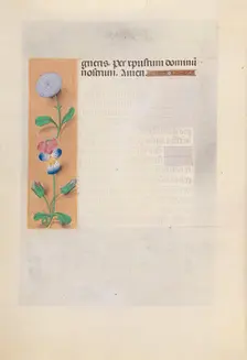 Hours of Queen Isabella the Catholic, Queen of Spain: Fol. 196v, c. 1500. Creator: Master of the First Prayerbook of Maximillian (Flemish, c. 1444-1519); Associates, and