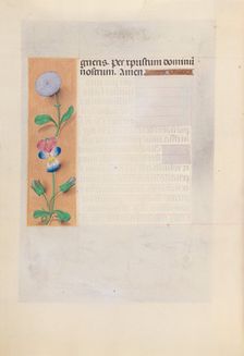 Hours of Queen Isabella the Catholic, Queen of Spain: Fol. 196v, c. 1500. Creator: Master of the First Prayerbook of Maximillian (Flemish, c. 1444-1519); Associates, and