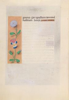 Hours of Queen Isabella the Catholic, Queen of Spain: Fol. 196v, c. 1500. Creator: Master of the First Prayerbook of Maximillian (Flemish, c. 1444-1519); Associates, and