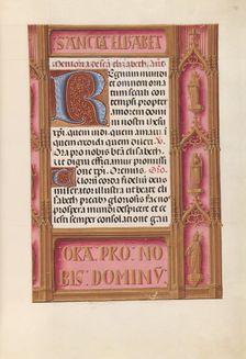 Hours of Queen Isabella the Catholic, Queen of Spain: Fol. 198r, c. 1500. Creator: Master of the First Prayerbook of Maximillian (Flemish, c. 1444-1519); Associates, and