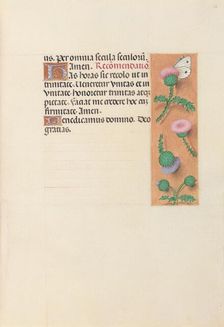 Hours of Queen Isabella the Catholic, Queen of Spain: Fol. 23r, c. 1500. Creator: Master of the First Prayerbook of Maximillian (Flemish, c. 1444-1519); Associates, and